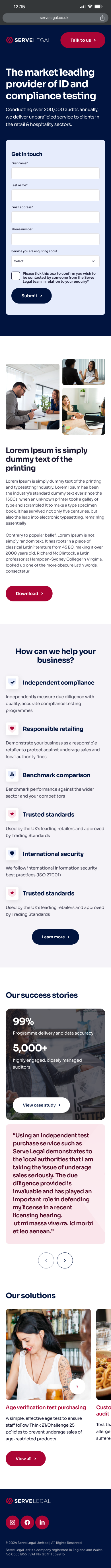 Landing page_Mobile